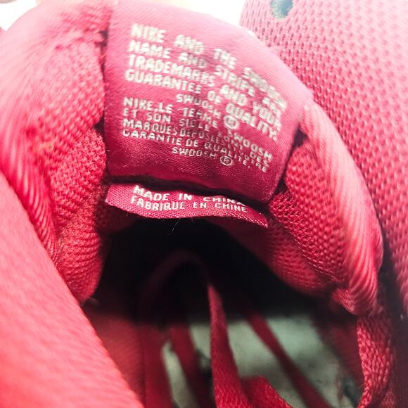 Nike Air Force 1 Mid '07 Red October Suede High Top Sneaker Mens 8.5 315123-609 - Picture 8 of 11